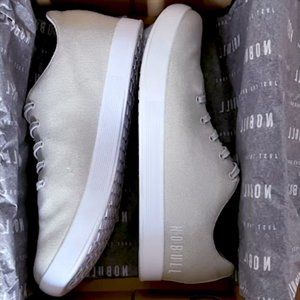 NOBULL - Men's Canvas Trainer - Men's 10.5 - Grey & White